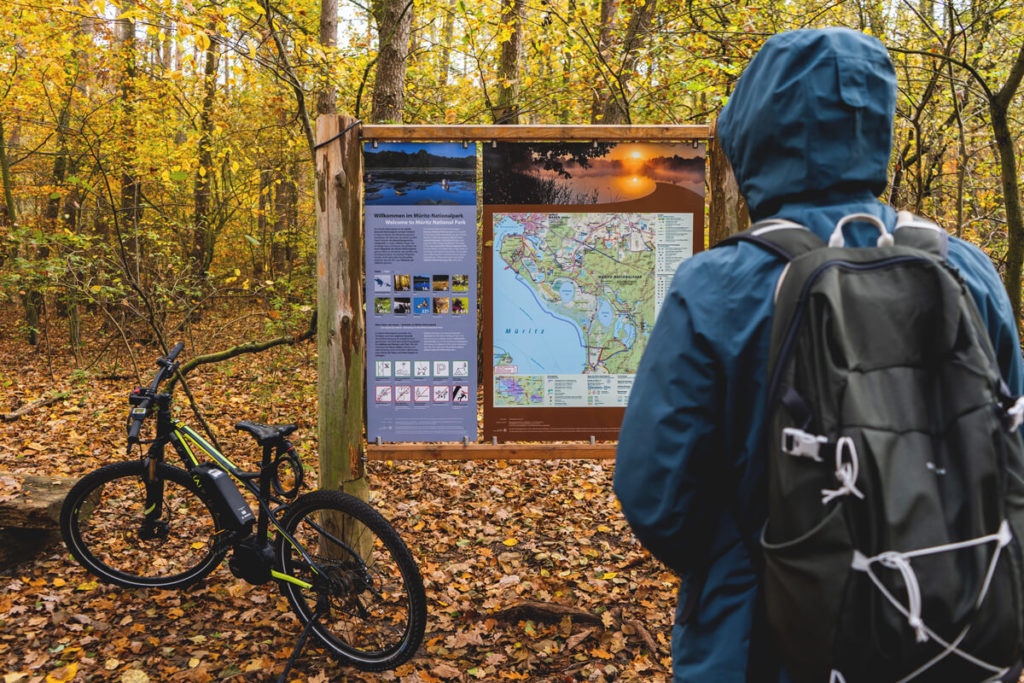 mueritz-Nationalpark-Karte-Informationstafel