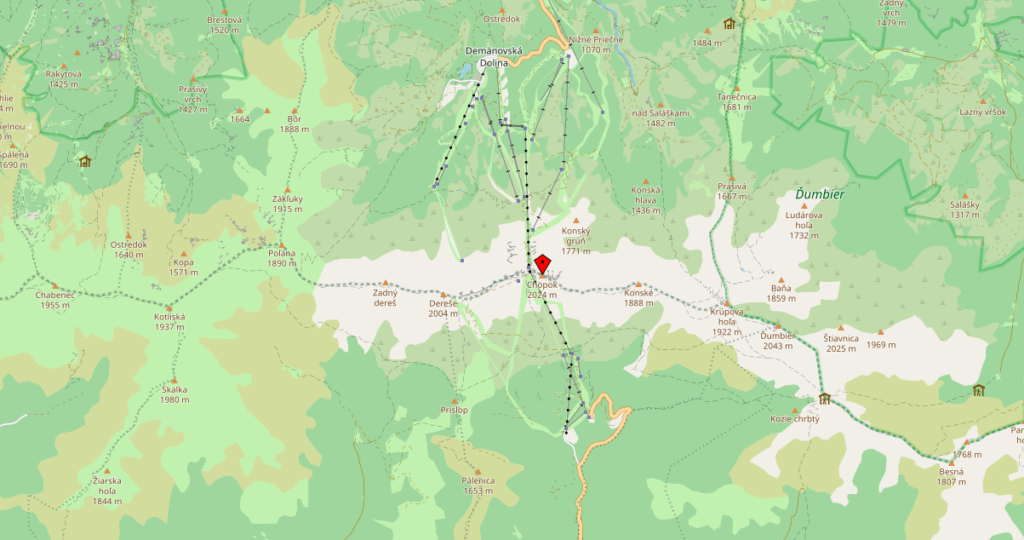 nationalpark-niedere-tatra-slowakei-karte