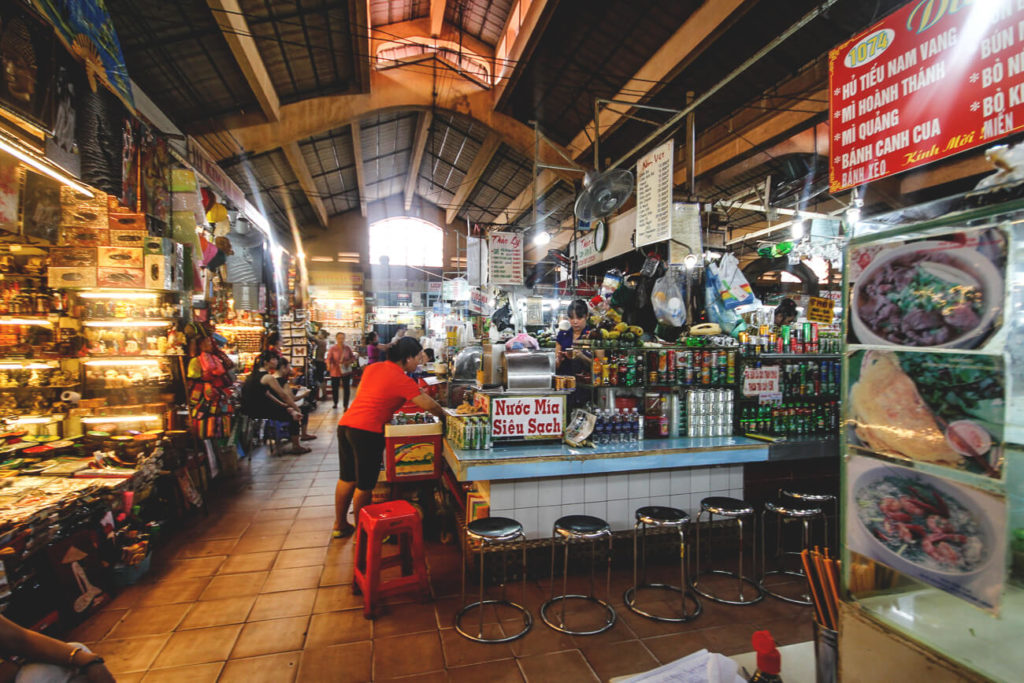 Markets Saigon Vietnam