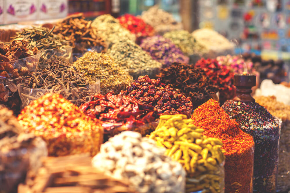 Dubai Sights Souks in Deira