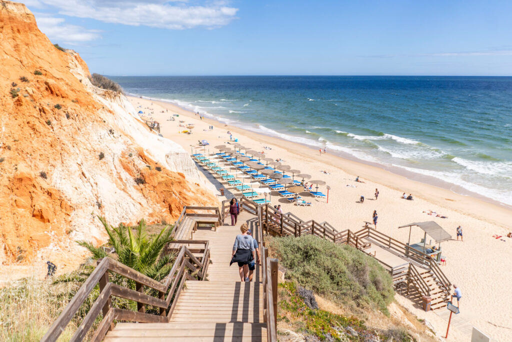 Praia da Falesia Beach, Алгарве, Португалія