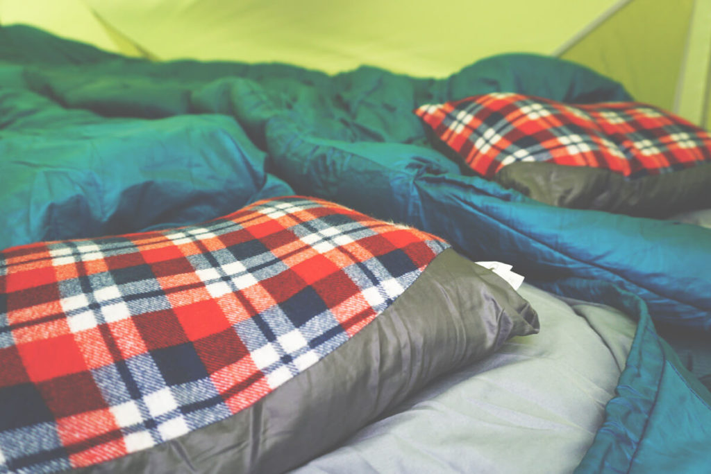 Sleeping pad and sleeping bag