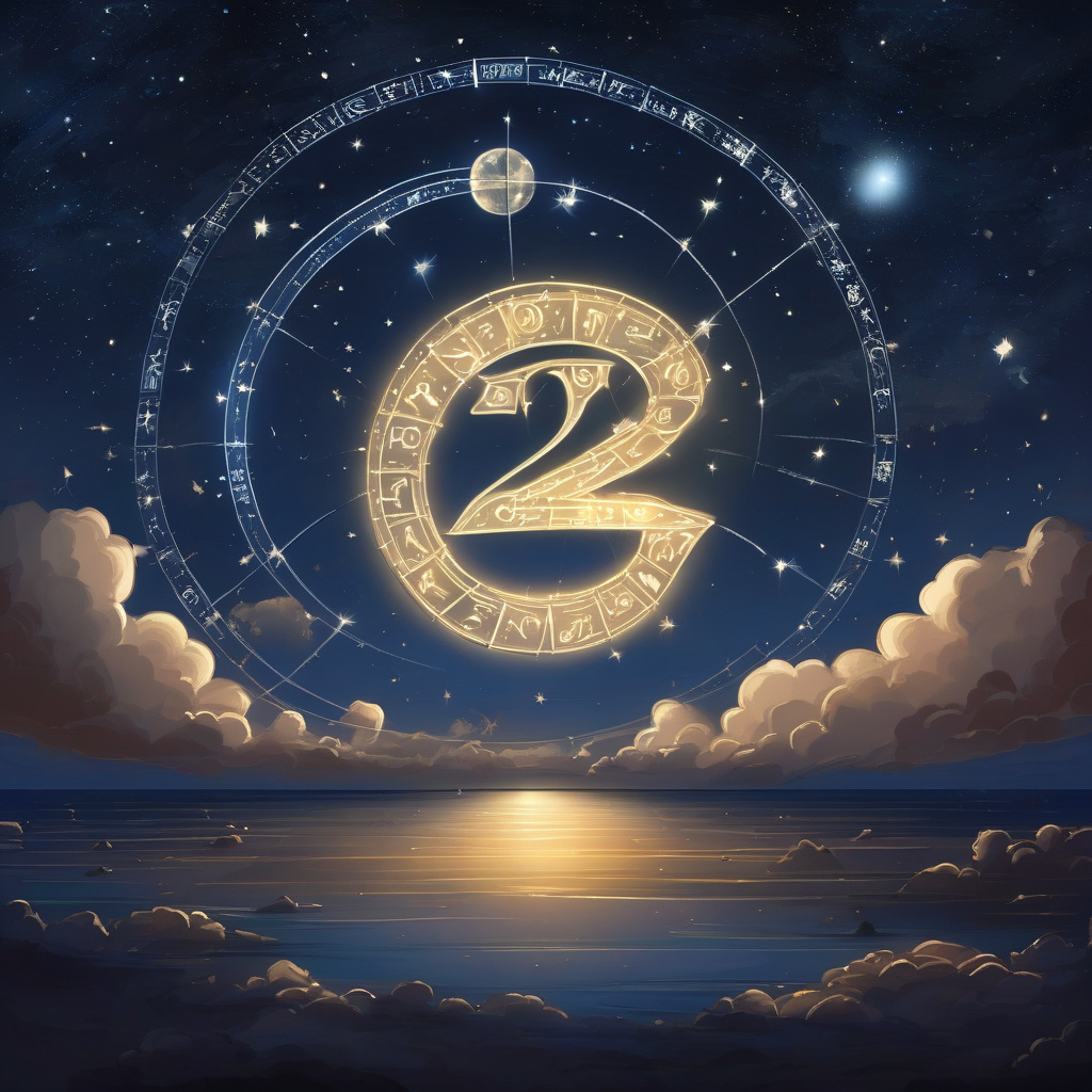 Zodiac night sky 24 September