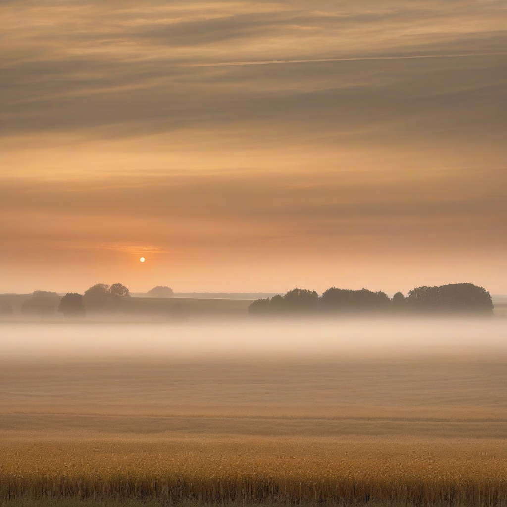 Morning autumn haze 25 September