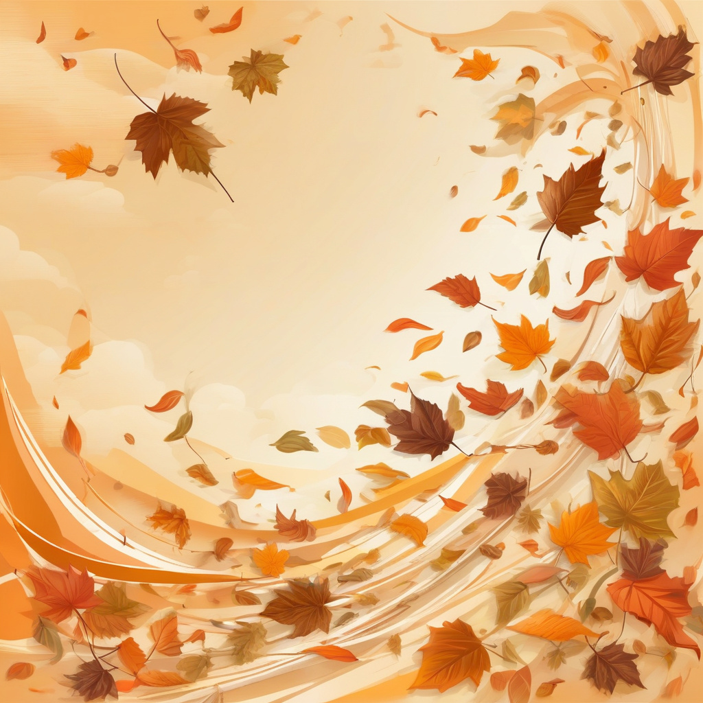 20 September autumn wind movement Autumn wind illustration with 20 September text