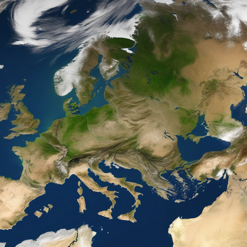 Типовий ландшафт на межі Європи та Азії