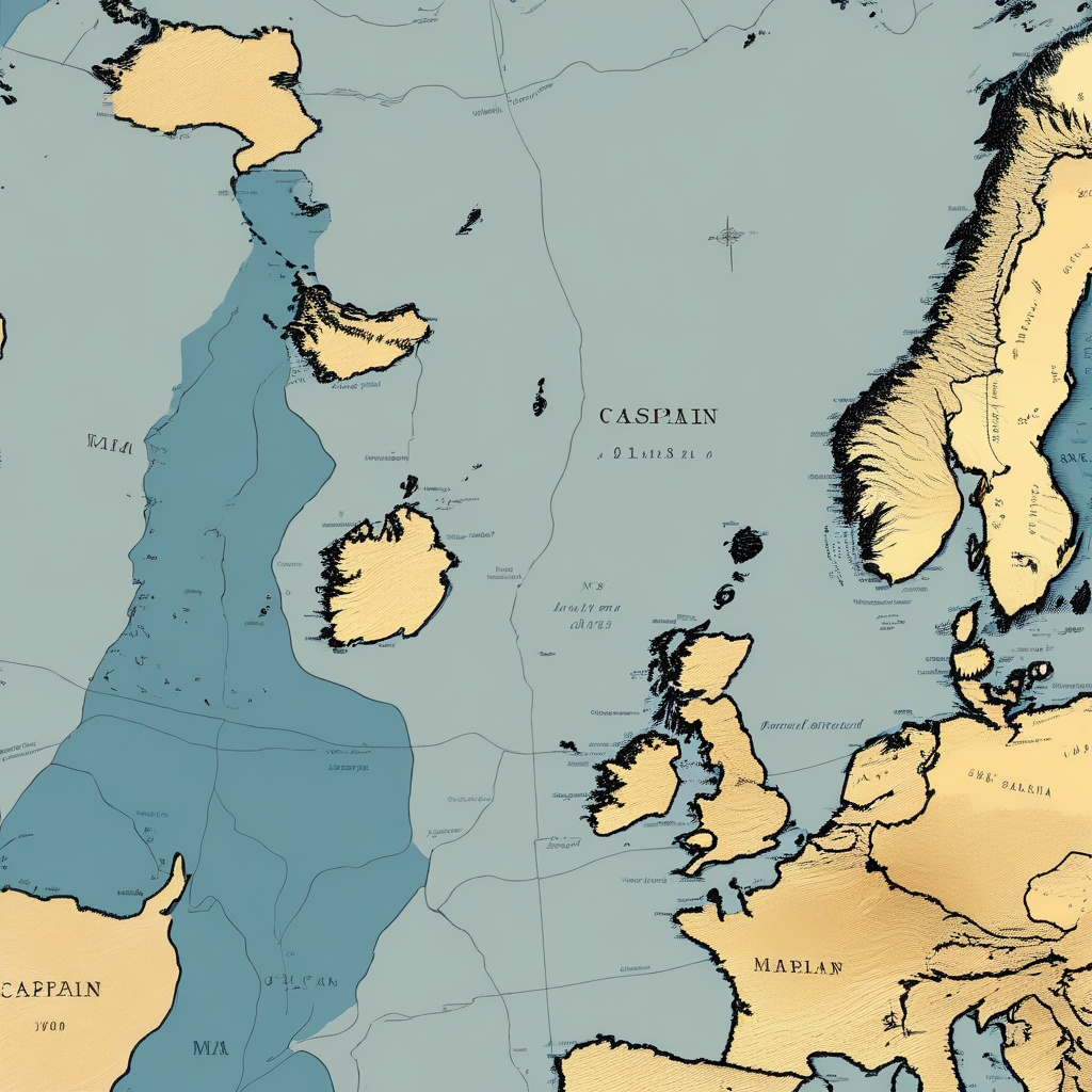 Курорт Актау, Казахстан, з видом на набережну