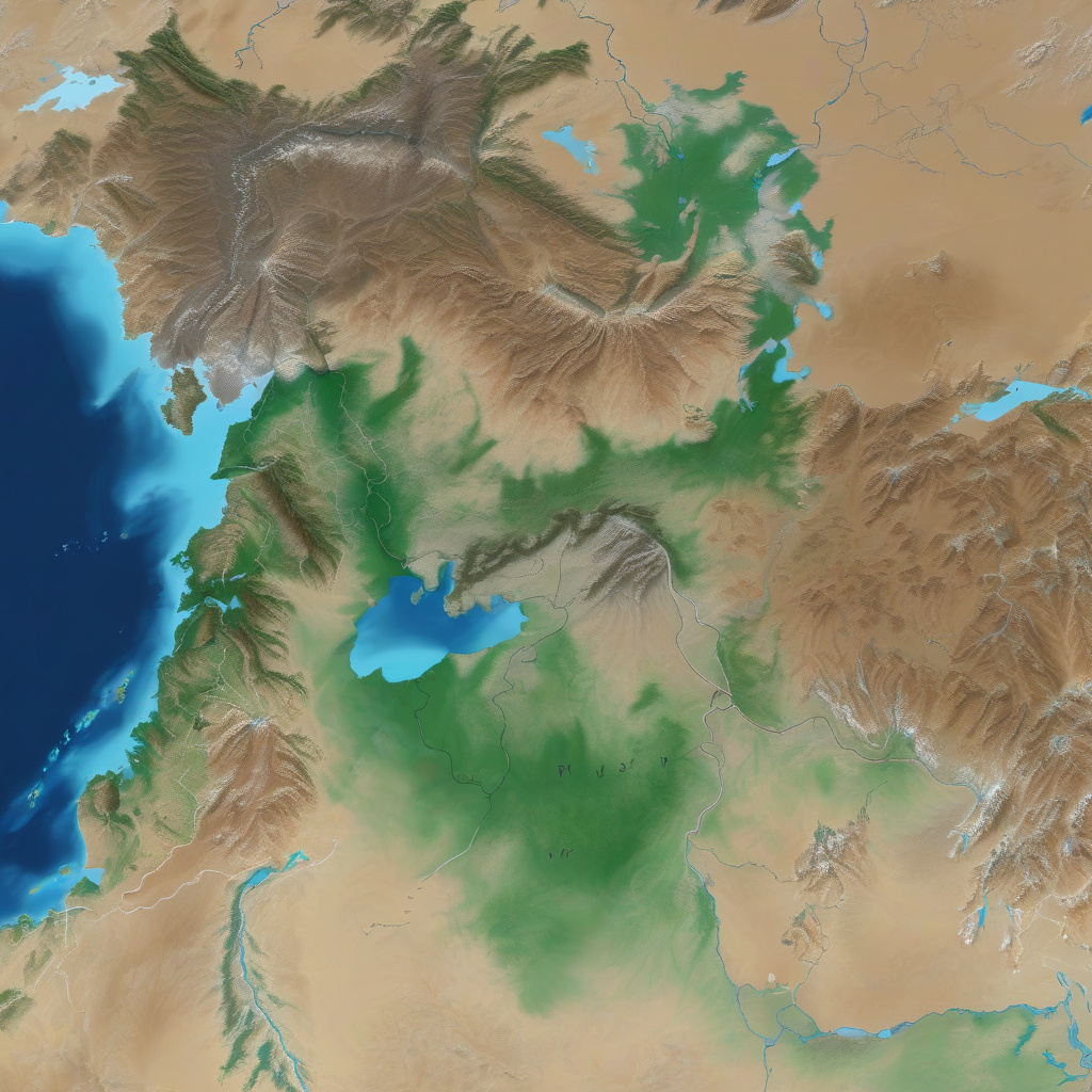 Рибальське селище на Каспійському морі взимку