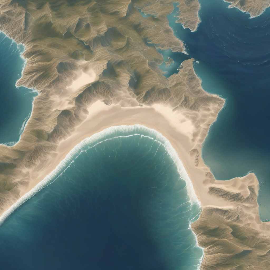 Північне море: прибережні мілини на заході сонця, сезон відпливу