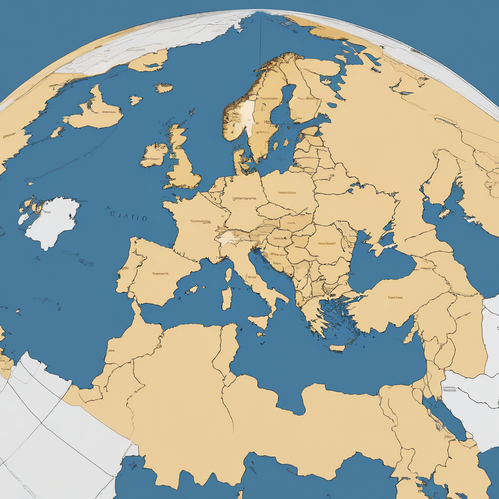 Cultural mosaic of Europe showing the diverse pros and cons of EU membership