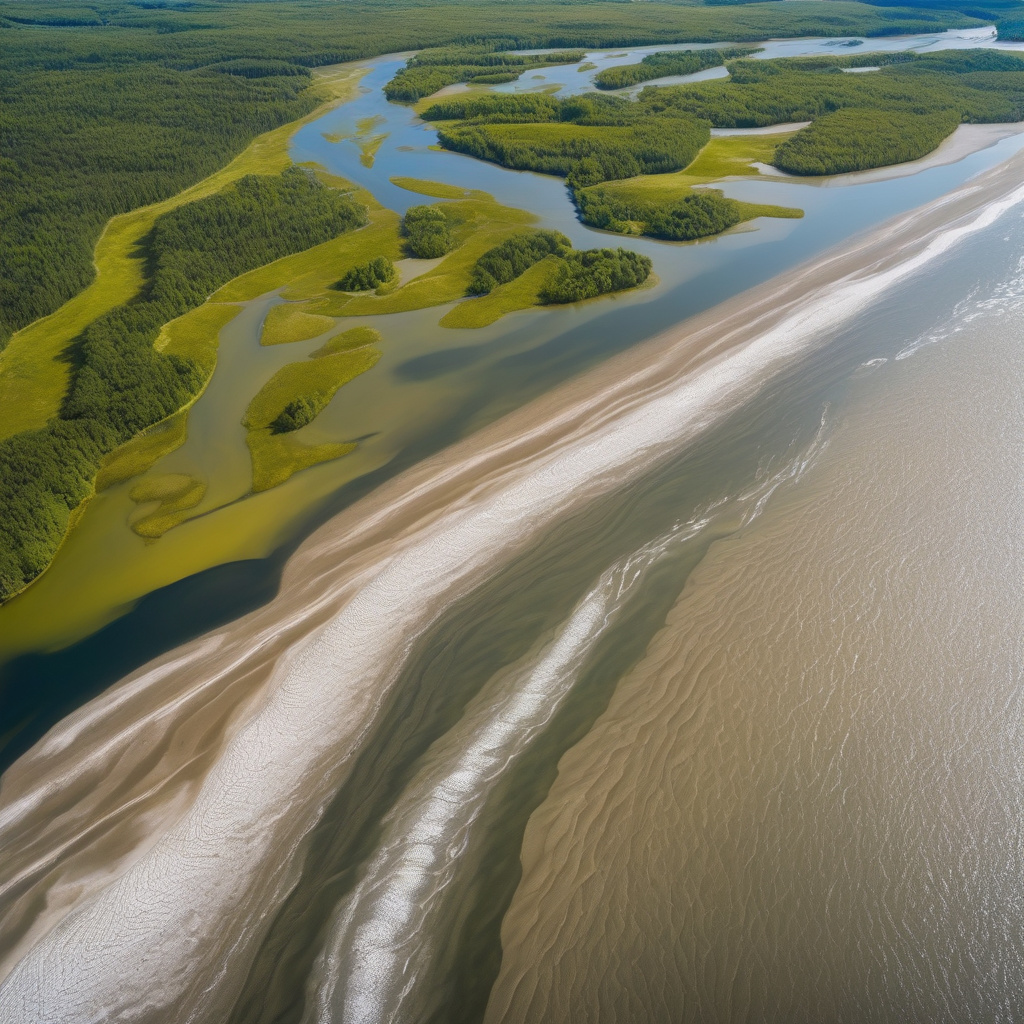 Baltic Sea coastline, unique travel destination