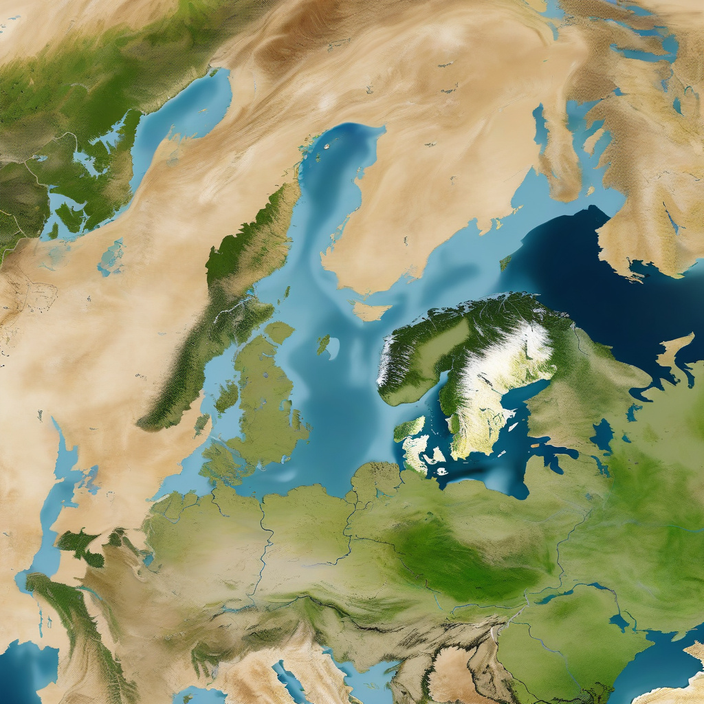 Baltic Sea in summer, travel photography