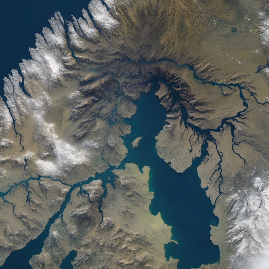 Fishing village on Norway's coast, with boats and cold waters
