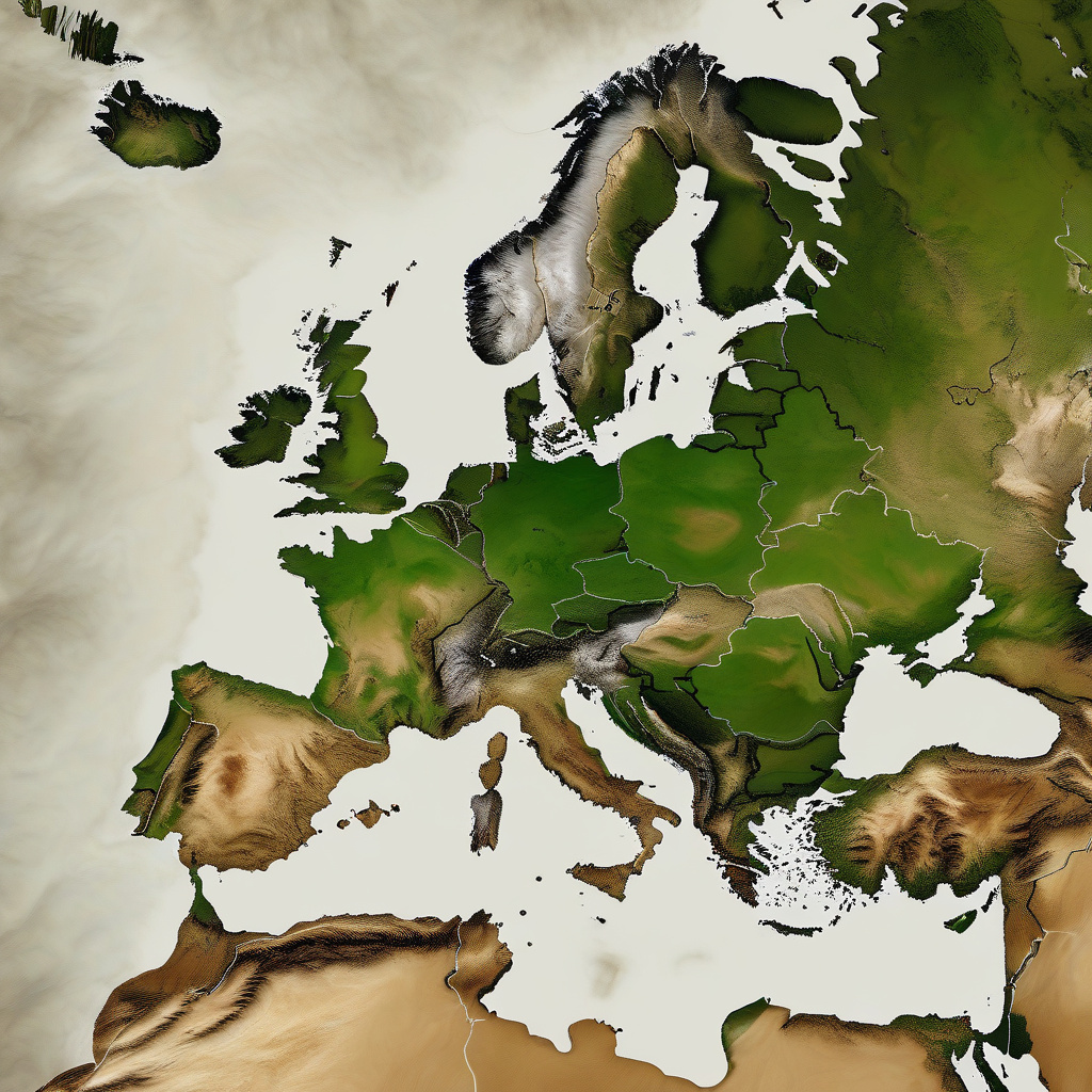 Local market in Poland with souvenirs from former Prussia, travel snapshot