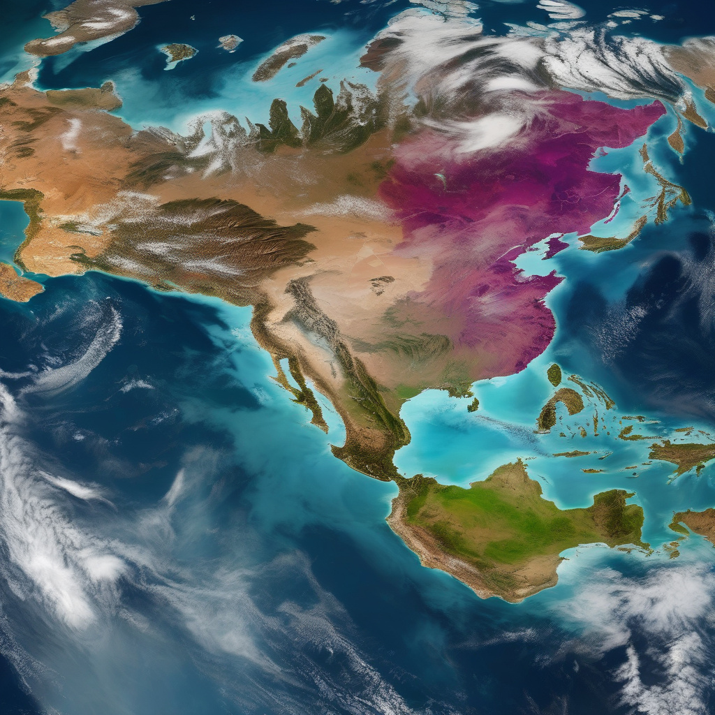 Baltic Sea coastal landscape for hiking travelers