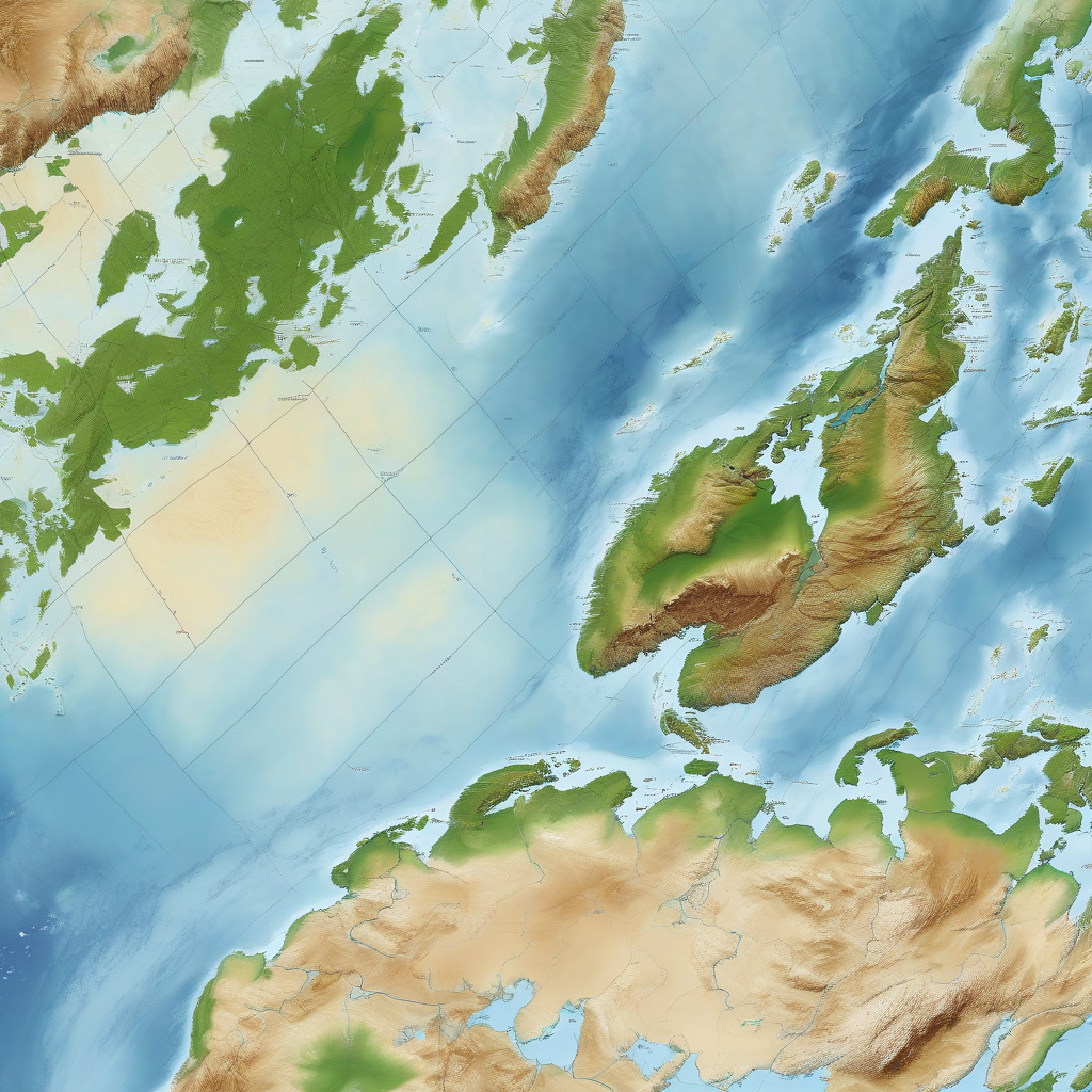 Photo of a traditional boat crossing the Coral Sea's crystal-clear waters, ideal for snorkelers and adventurers exploring Pacific diversity