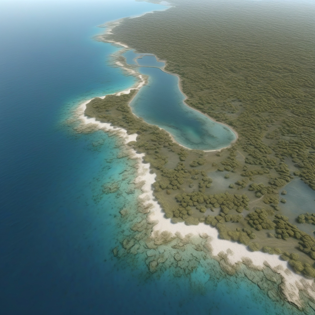 Середземне — класичний приклад внутрішнього моря, огорнуте горами Вид на головне внутрішнє море — Середземне, з прибережними горами