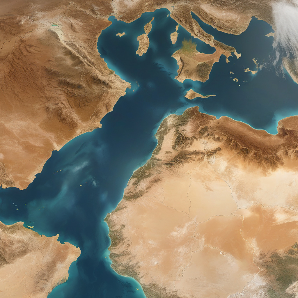 View of the Strait of Gibraltar, Mediterranean Sea travel experience