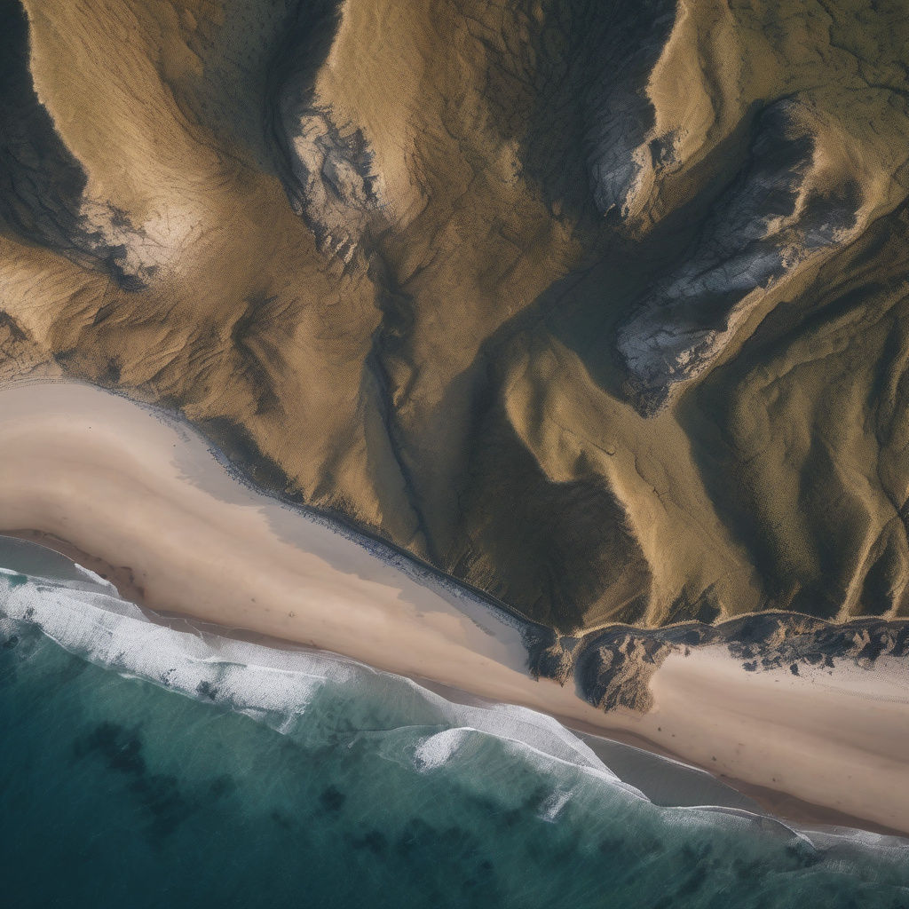 Beautiful pebbly coves of the Greek Ionian seashore