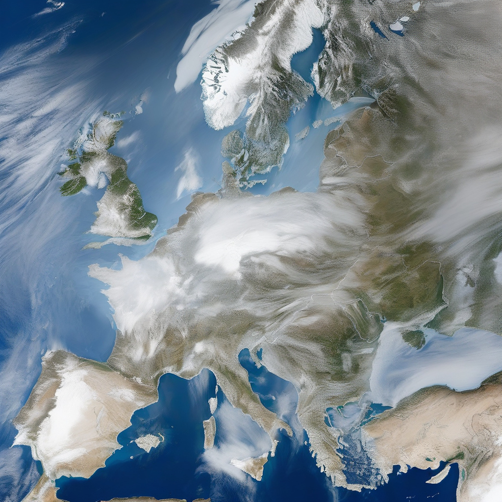 Mediterranean and North European ice-free coasts in contrast
