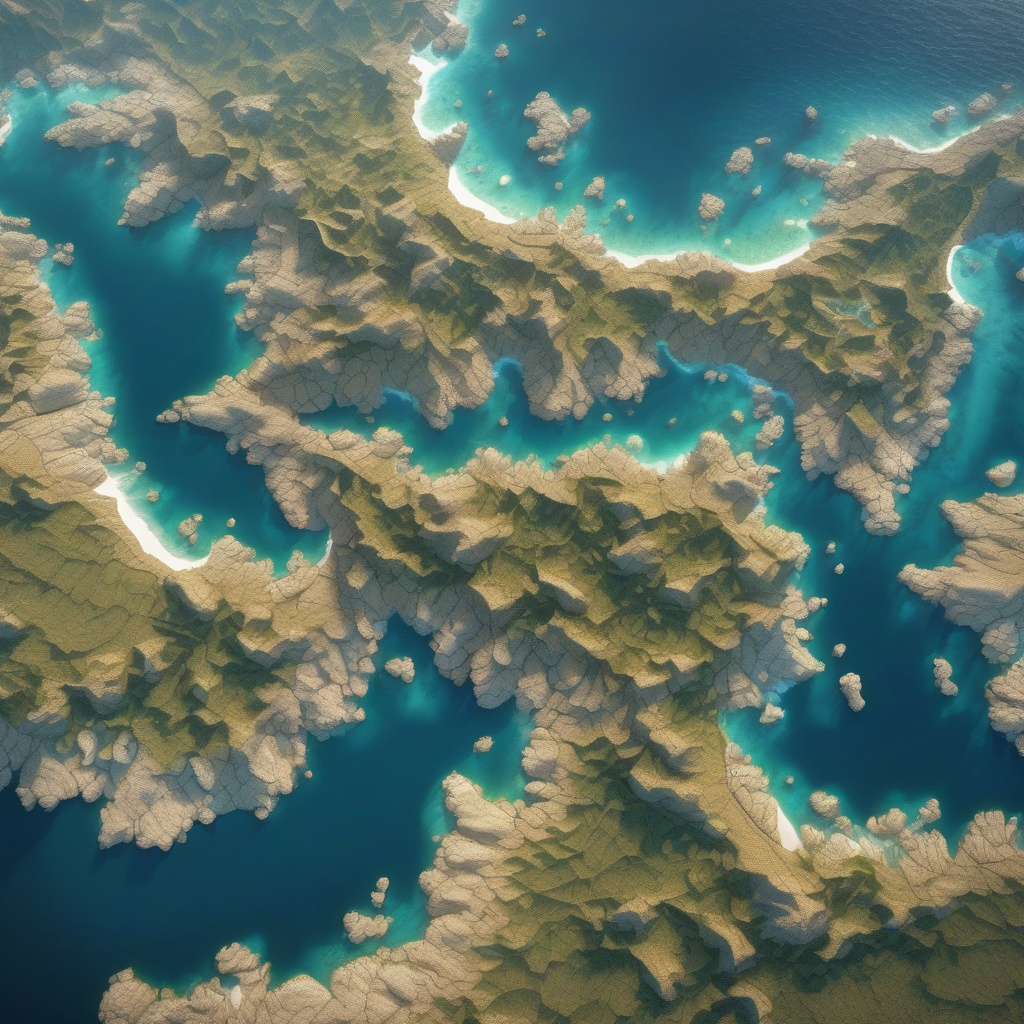 Балтійське море. Шхери та острови — типова картина липневої навігації Балтійське море, шхери та острівці в літньому сяйві