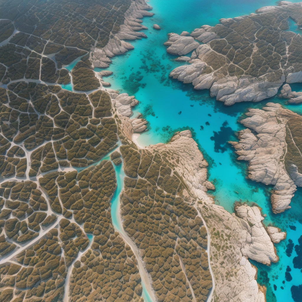 Вид на Сицилію — найбільший середземноморський острів, Середземне море Сицилія, Середземне море, панорама великих островів