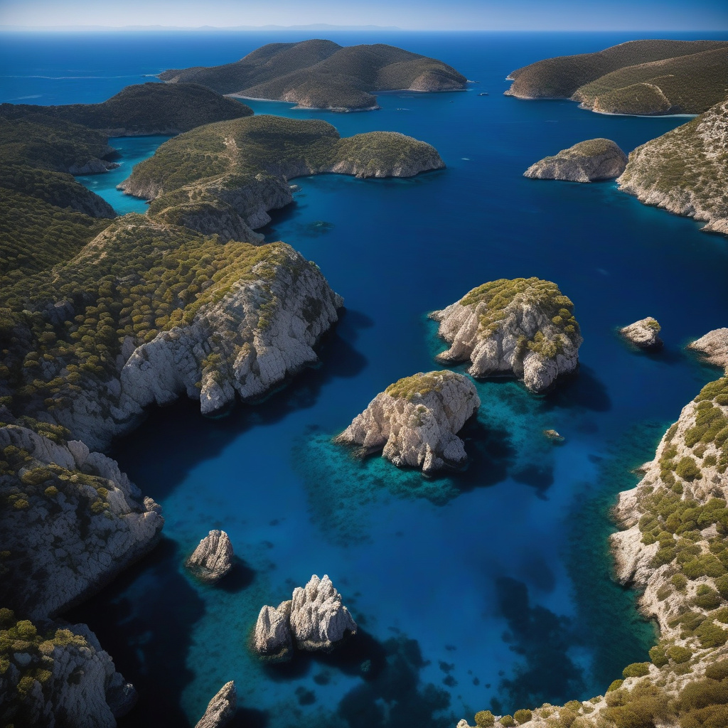 Панорамний вид Мальти, один із ключових середземноморських міні-архіпелагів Мальта, морський краєвид, маленькі острови Середземномор'я