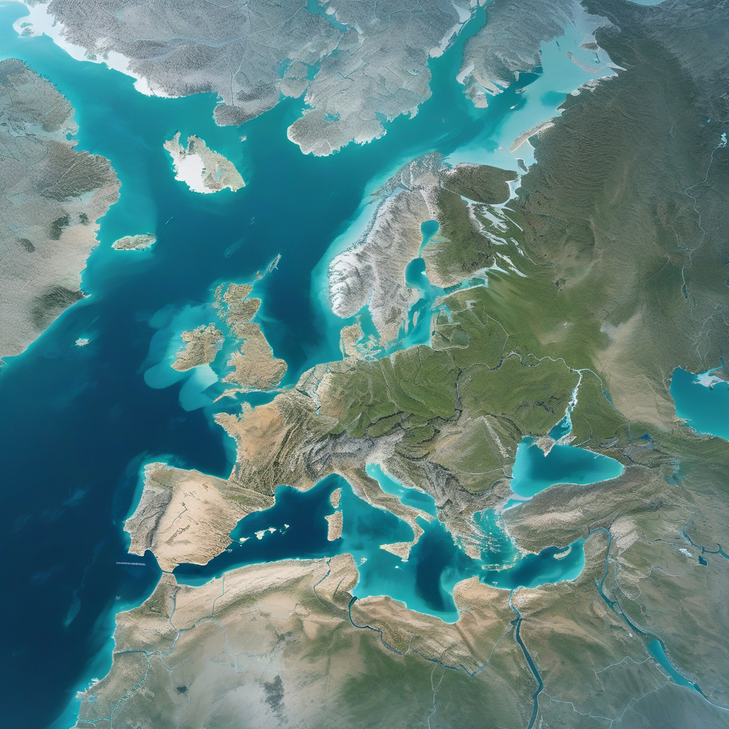 Північна Європа: видовищний норвезький фіорд весняного ранку Північна Європа: фіорди та узбережжя Норвегії на весні