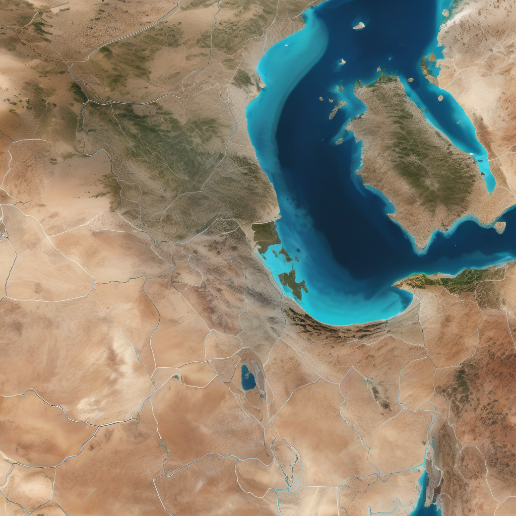 View along the Mediterranean coast with traditional fishing boats