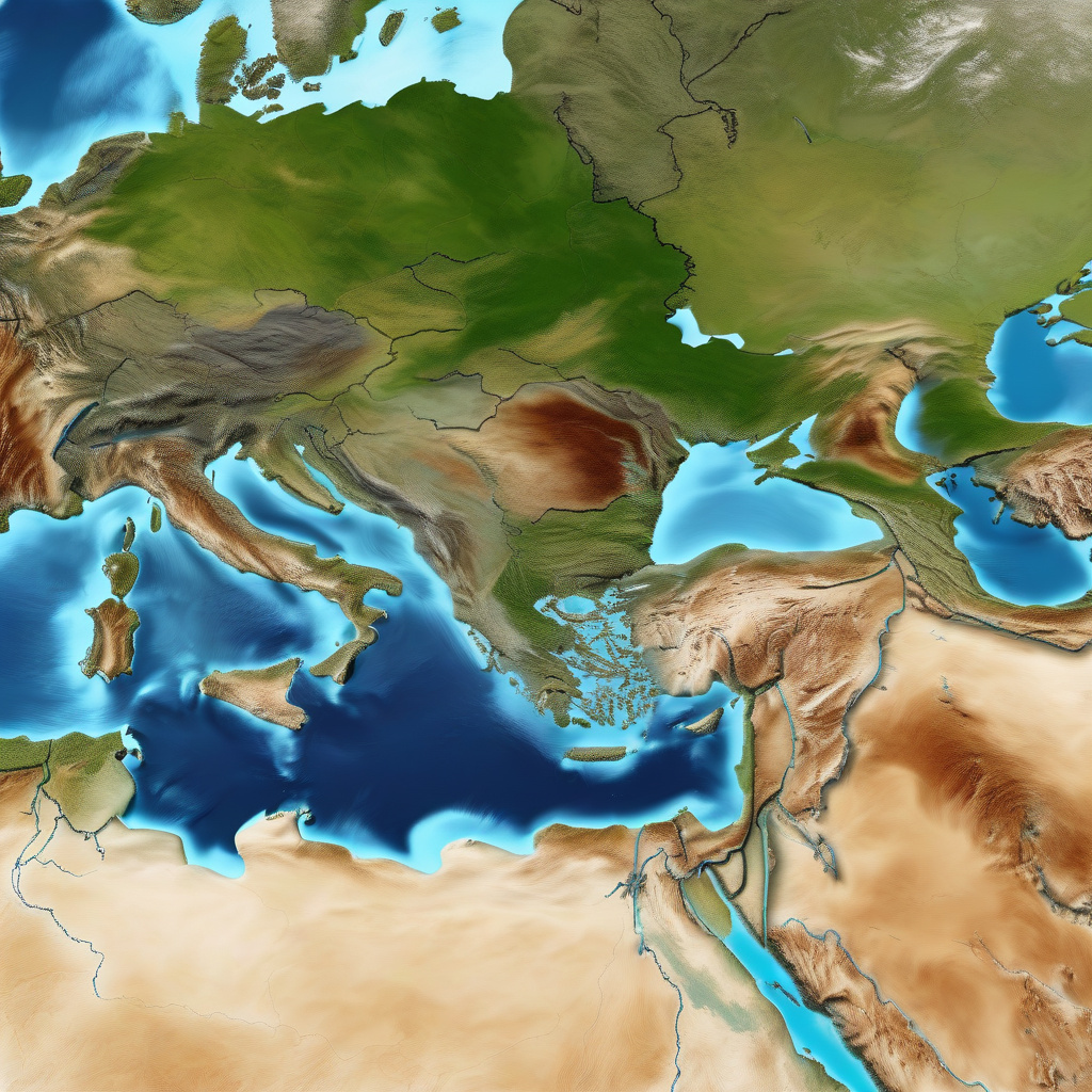 Travelers enjoying a café by the Mediterranean port in southern France