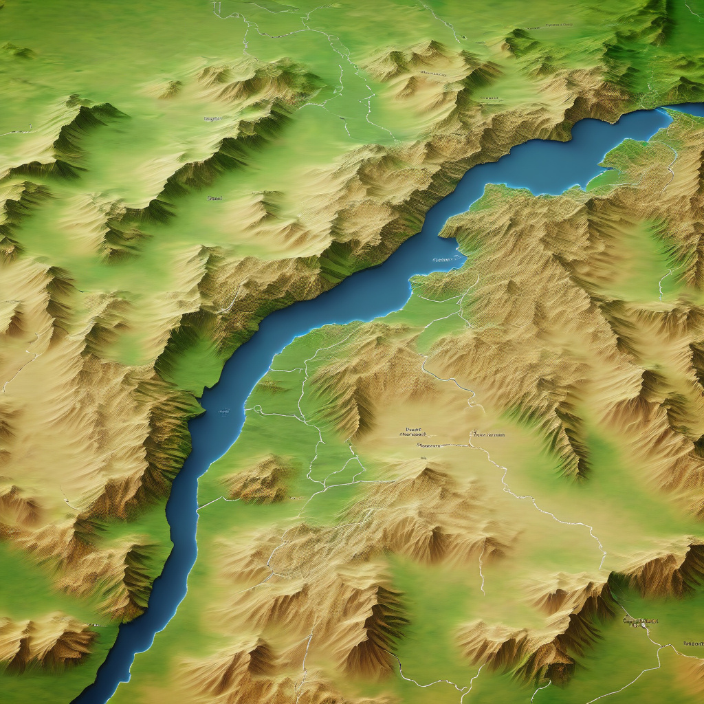Carpathian tourist routes with hikers and local culture