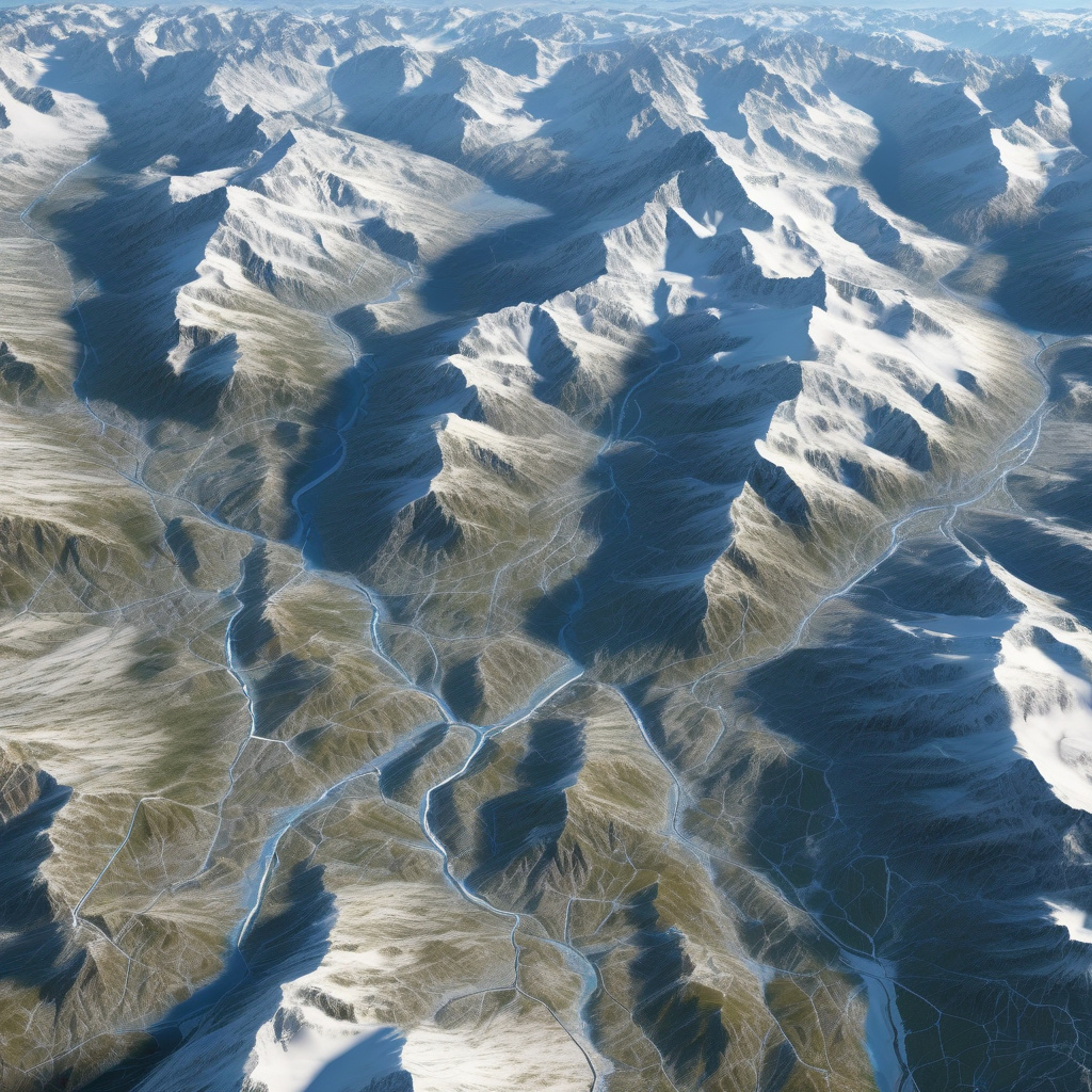 Alp mountain panorama - perfect for scenic hiking trips in summer and winter