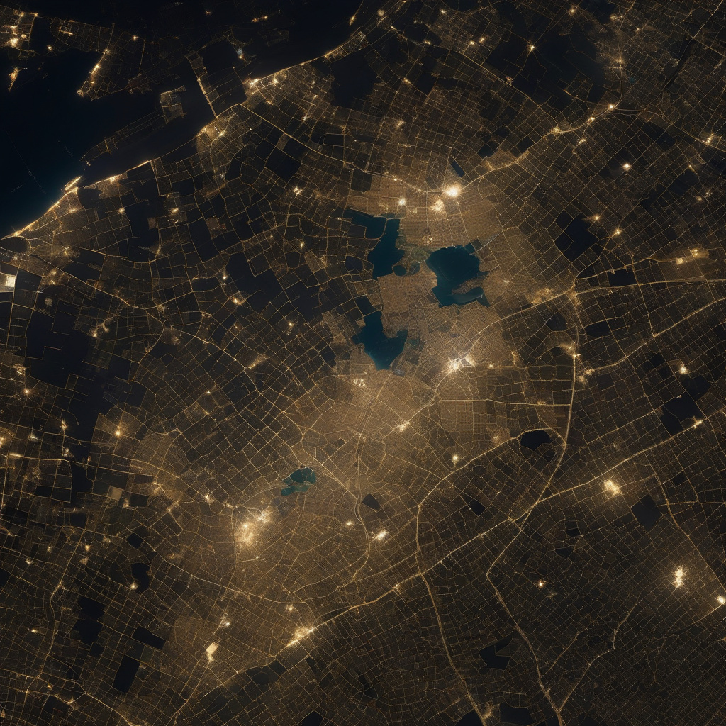 Remote Scandinavian landscape affected by harsh climate