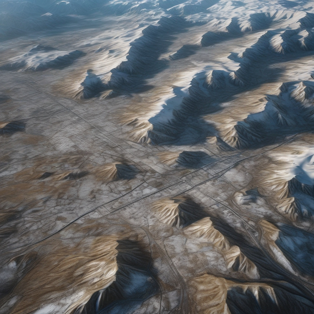 Remote and cold landscapes in northern Europe, low tourist traffic