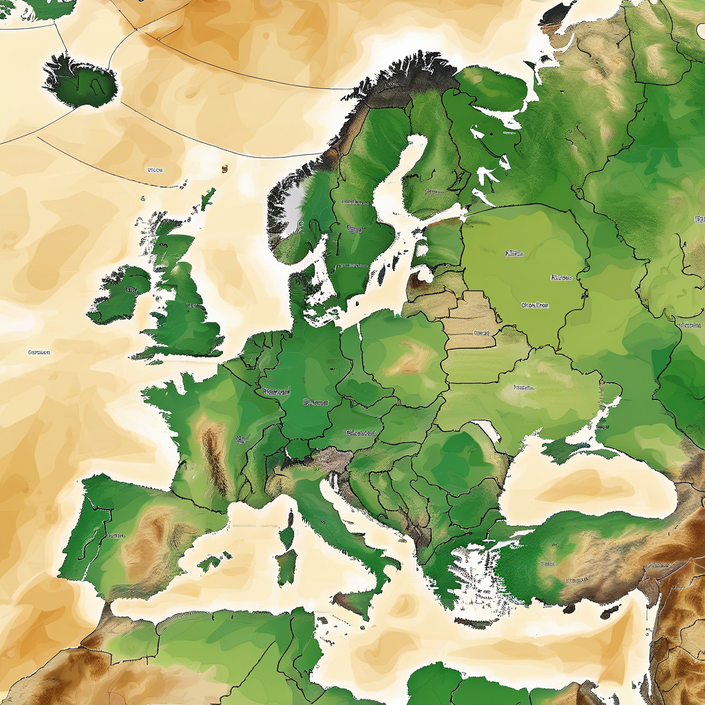 Travelers crossing European mountain passes journey