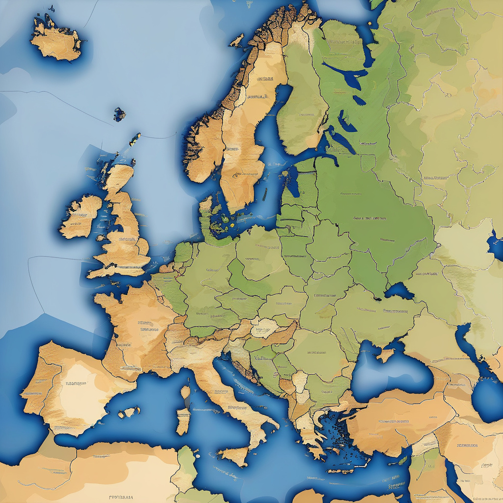 Tourist exploring border city options in Central Europe