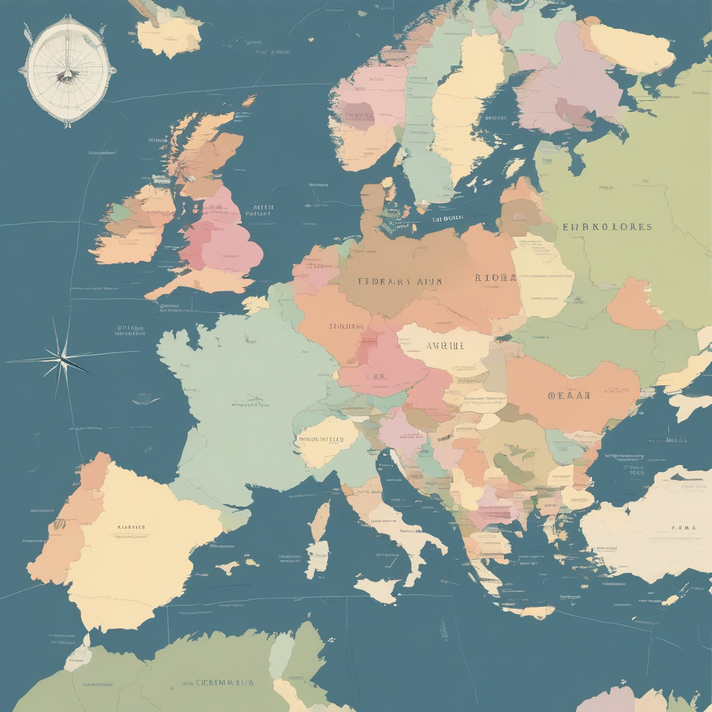Windswept coastline of Bermuda, UK overseas travel