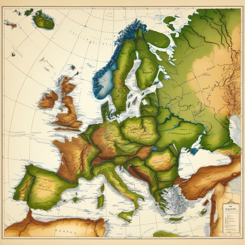 Stunning view of the Alps mountain range in early spring, prime European hiking region