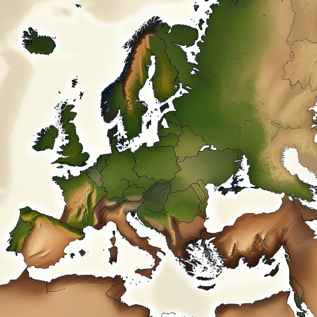 Winter view of the Carpathians, snow-bound natural border in Eastern Europe