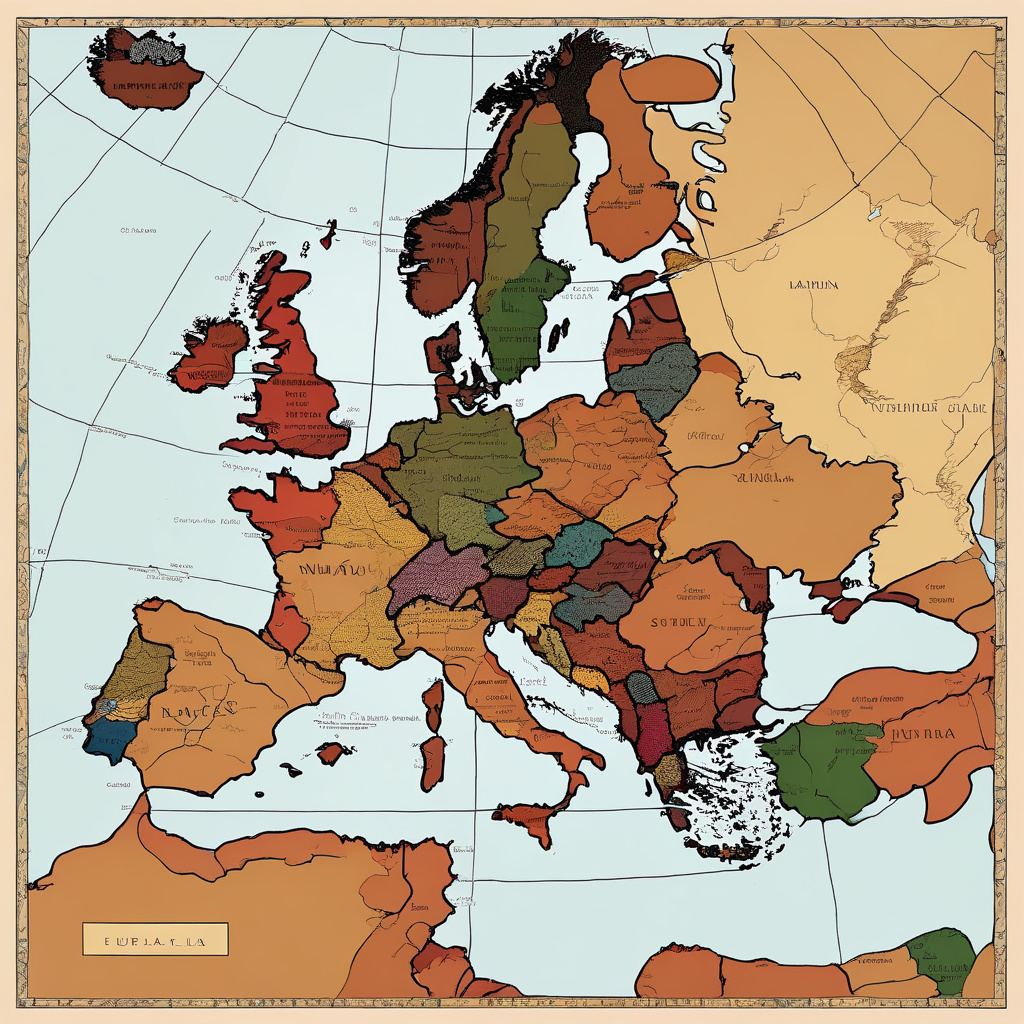 Exploring North Sea and Baltic Sea Northern Europe borders