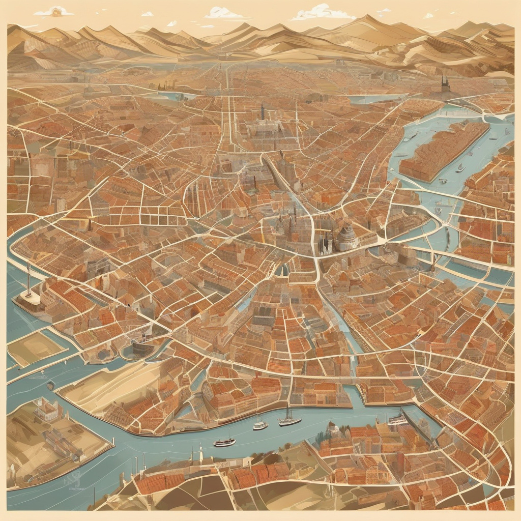Bratislava cityscape with Danube and transit bridge travel