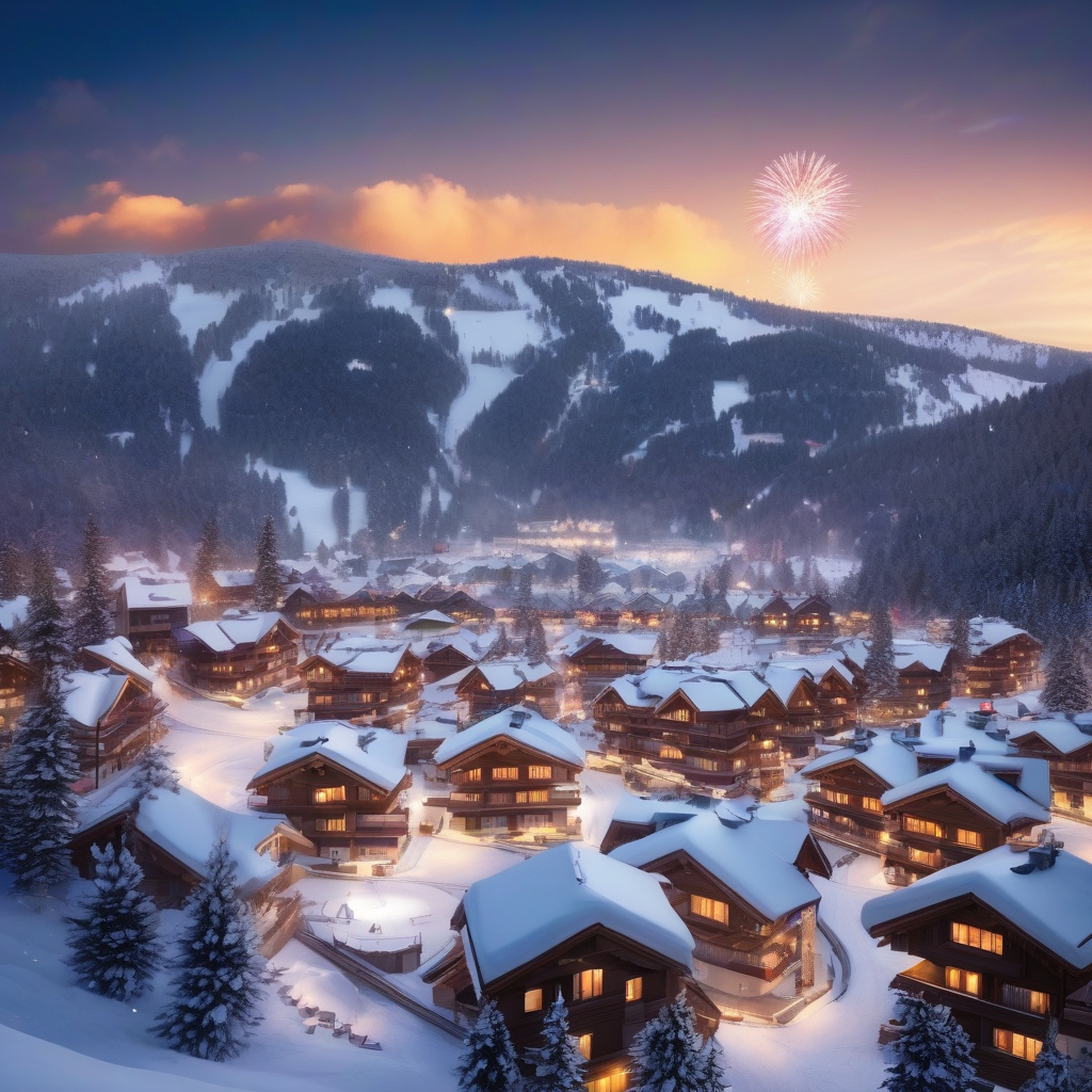 Зимовий гірськолижний відпочинок у Карпатах, сніг і хати Карпати засніжені, лижний курорт у горах