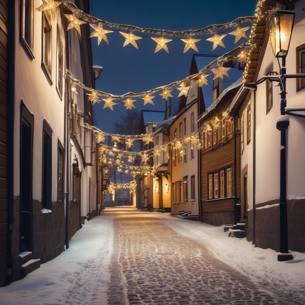 Ялинка і святкові вогники – атмосфера європейського ярмарку 2026 Вогники і ялинка на центральній площі європейського міста під час різдвяного ярмарку