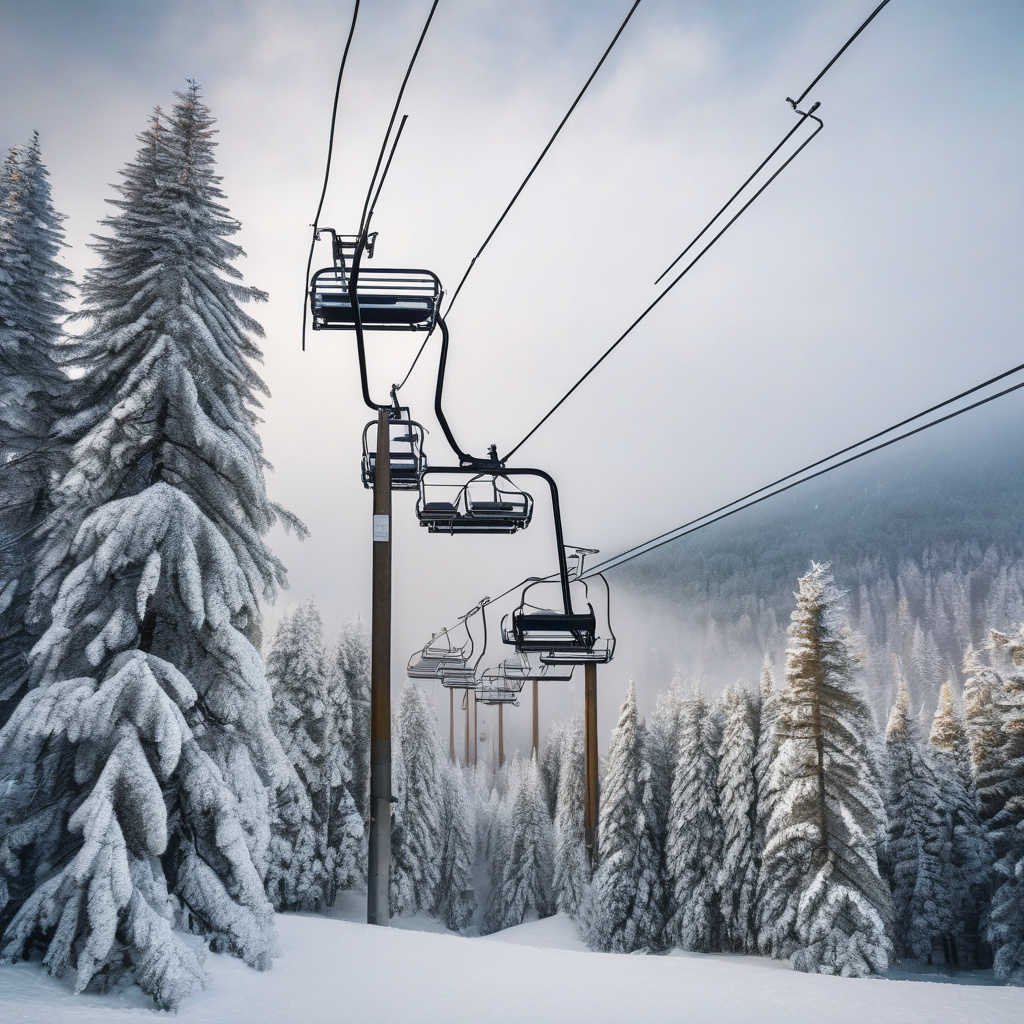 Зимовий фестиваль на гірськолижному курорті, нічні лижники, Словаччина Світловий фестиваль на курорті Словаччини, зимова ніч, люди на лижах