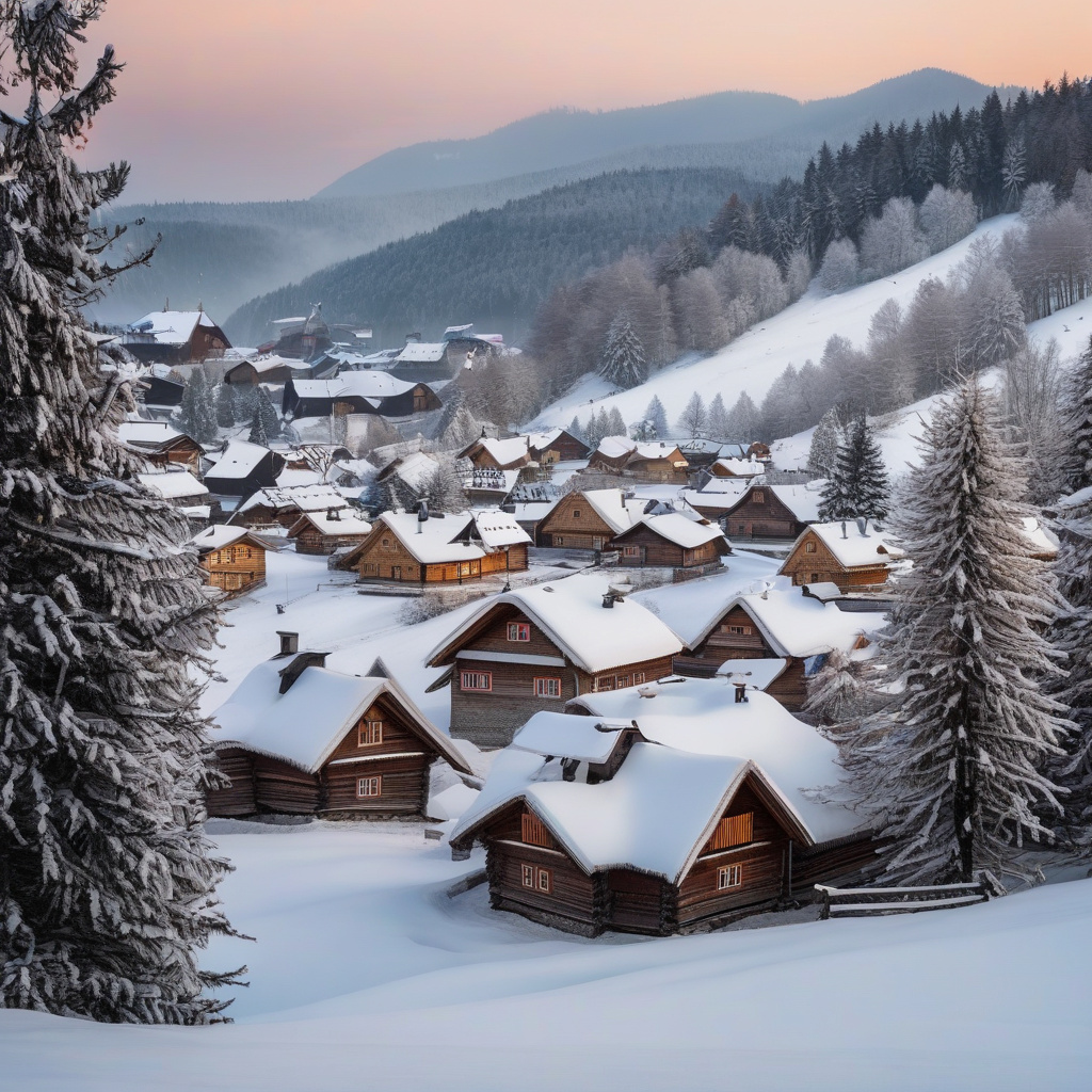 Доновали, затишний ресторан, камін, відпочинок у горах взимку Вечірній відпочинок у Доновалах, дерев'яний ресторан, вогонь у каміні