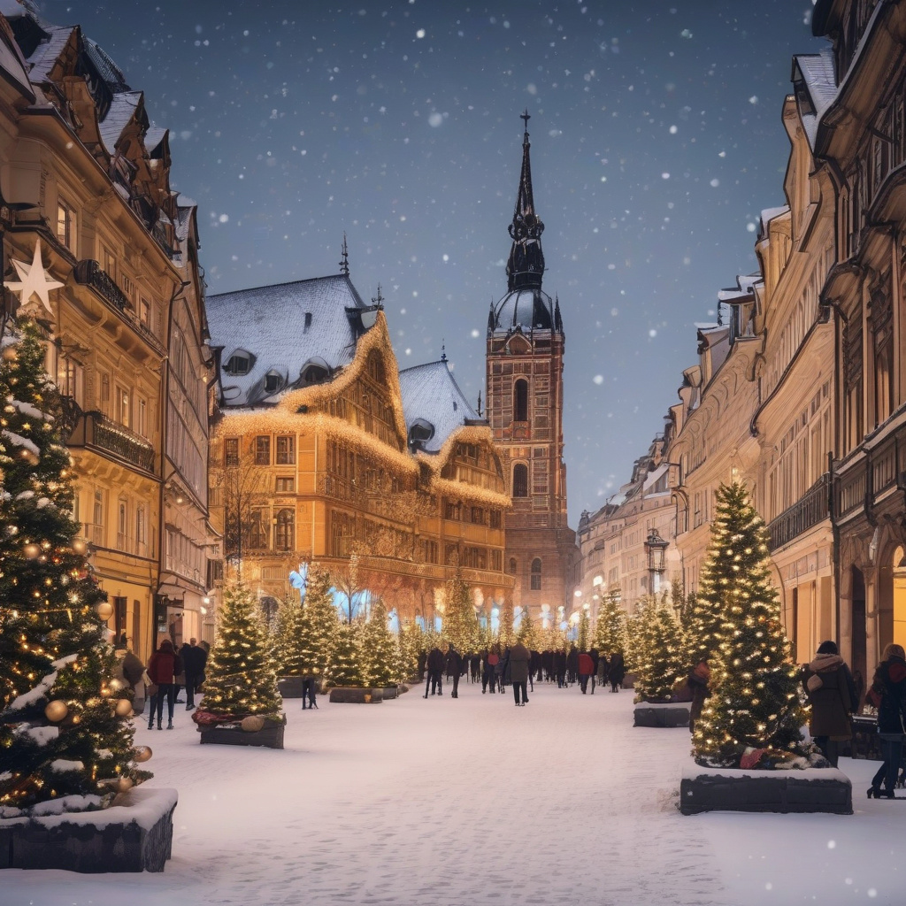 Відень зимою: яскраві ярмарки та архітектурний шарм Святковий Відень, прикрашені вулиці і різдвяний ринок