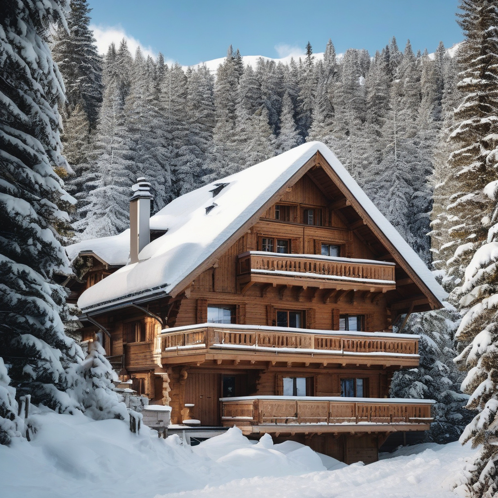 Модернові апартаменти французького гірськолижного курорту біля витягу 2026 Апартаменти біля підйомника, французький гірськолижний курорт, 2026