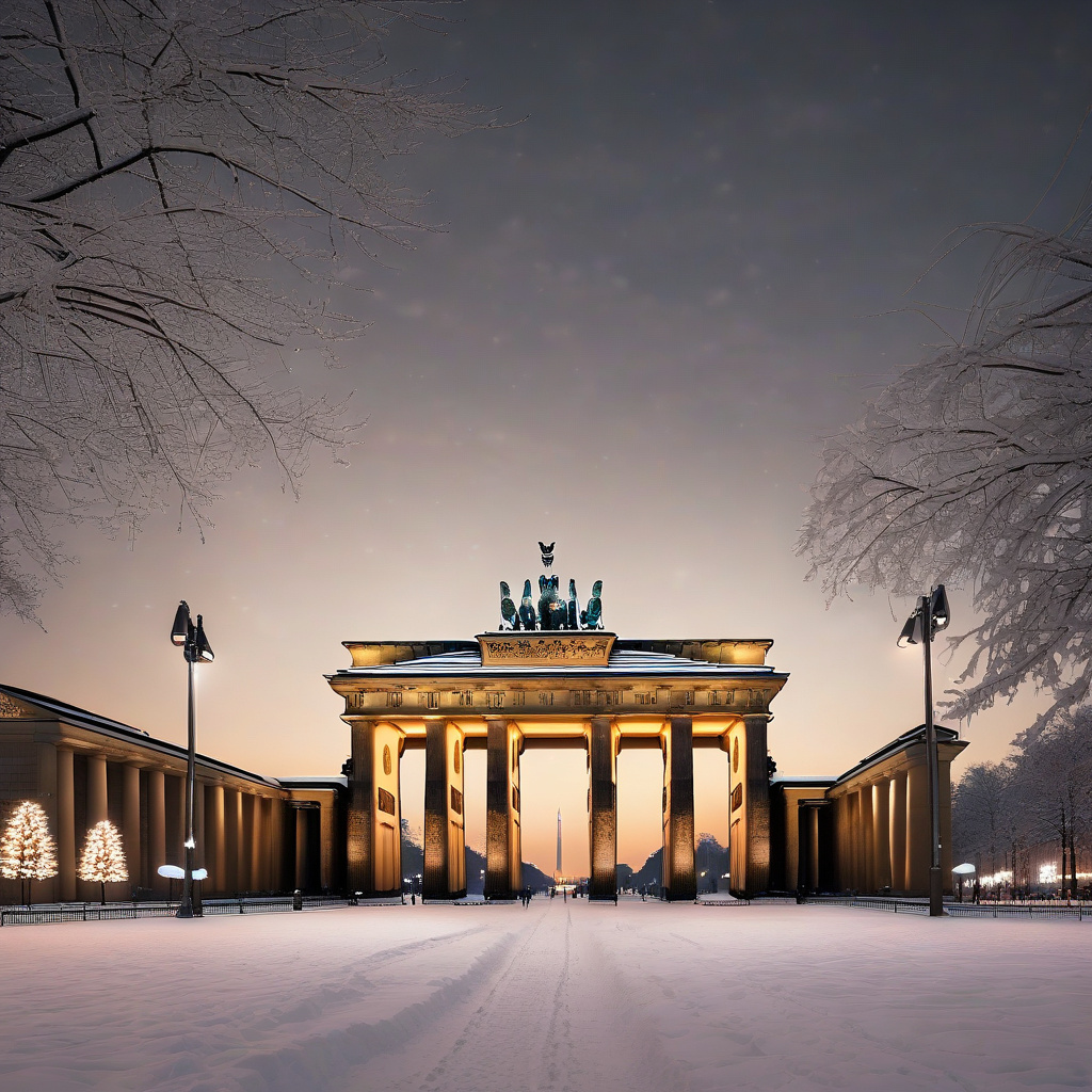 Сучасний різдвяний ринок Берліна: вітрини, крамниці, святкові інсталяції