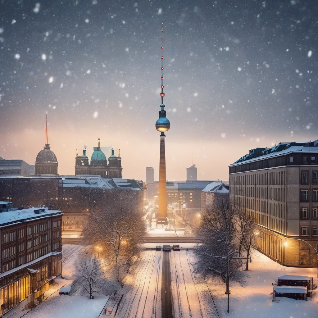 Головні зимові розваги Берліна: ковзанка, солодощі, нічне колесо огляду