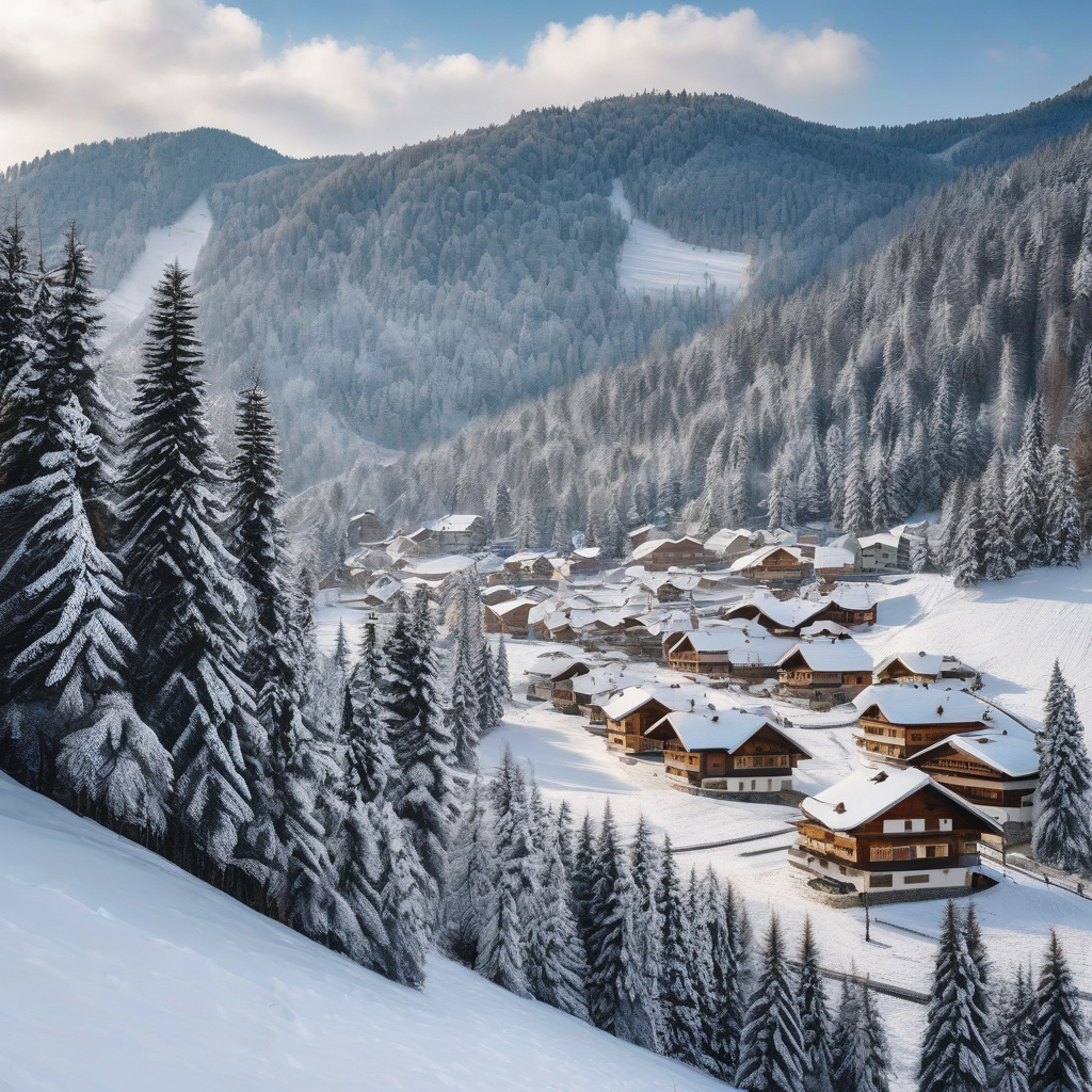 Ціни на гірськолижному курорті в Румунії — каса, ціни на абонементи, туристи біля входу Ціни на гірськолижному курорті в Румунії — каса, ціни на абонементи, туристи біля входу